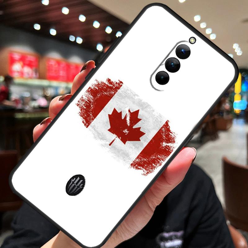 Canada Canadian Flag Case For ZTE Nubia Red Magic 11 10 8 9 8S 9S 10S Pro Plus 10 Air 5G 6R 6 7 6S 7S Pro Cover