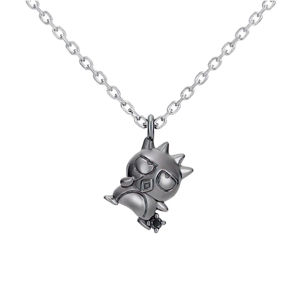 U-TREASURE [Sanrio] Bad Badtz-Maru Necklace, Silver, Women's Gift, NSaBB-100-SV