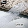 Черно-белые красные кружевные цветочные переводные фольги для ногтей 10 рулонов DIY шармы для нейл-арта аксессуары для декора маникюра