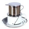 Roamtic Fashion Kitchen Coffee Filter Style Steel Maker Drip Pot Stainless 50/100ml Vietnam Infuse Cup