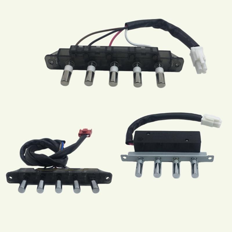 Кнопочный переключатель для кухонной вытяжки, управление кухонным вентилятором, переключатель с длинным шнуром, переключатель управления вытяжкой, сменный переключатель для кухни