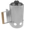 Chimney Starter - Rapidfire - For Charcoal Barbecue - Metal - Facilitates Lighting