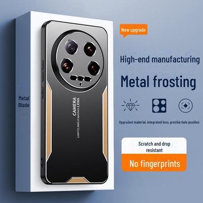 Защитный чехол из алюминиевого сплава для Xiaomi 14ultra и 14pro с металлической линзой для Xiaomi 14 - новый чехол для мобильного телефона