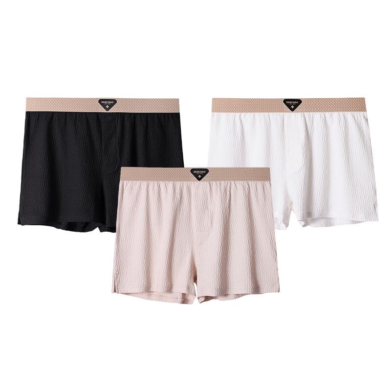 Мужские дышащие удобные боксеры-брифы свободного кроя Aro из чистого хлопка