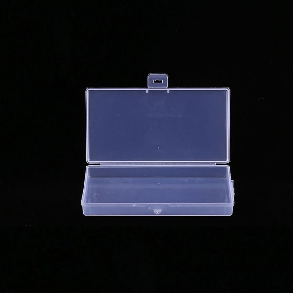 Прозрачный контейнер для ювелирных бусин, пластиковые упаковочные коробки, органайзер для мелочей, держатель электроинструментов