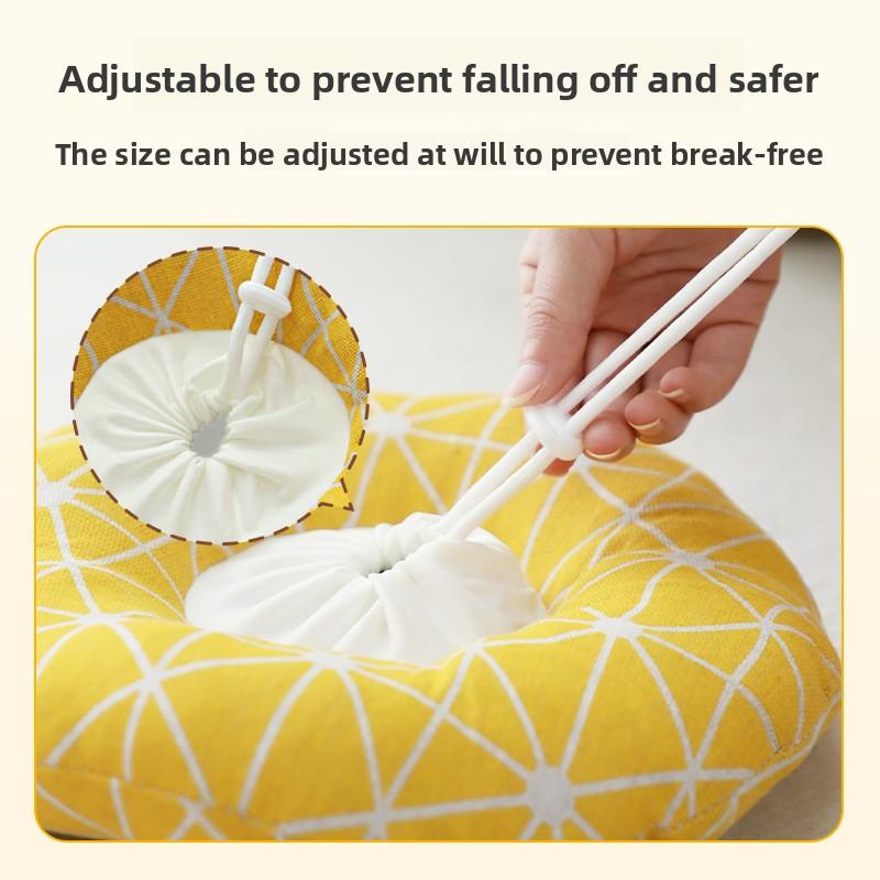 Белый круглый кошачий хлопковый воротник-манишкаУниверсальное защитное кольцо от царапин для кошек и собак, защитное кольцо, косметическая накладка, кольцо позора