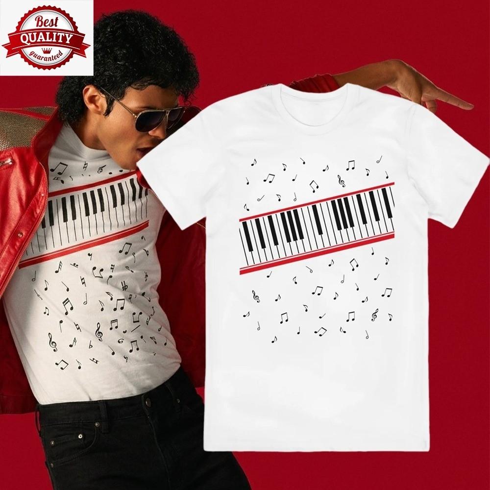 Michael Jackson "beat it piano" Unisex Tee S-5XL