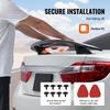 GT Wing Car Spoiler, 46.3 inch Universal Spoiler, Compatible with most Sedans and Coupes, High Strength ABS Material, Car Rear Spoiler Wing, Racing