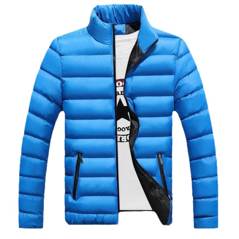 2024 Men's Winter Cotton Stand Collar Casual Short Jacket - Korean Trend