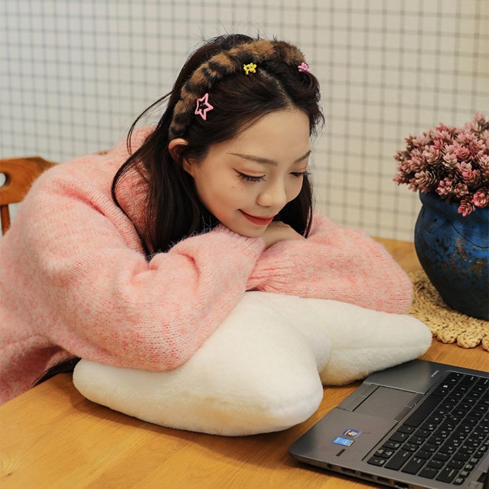 Waist Support Bow Pillow Cute Bow Throw Pillows Comfortable Neck Cushion Home Decor