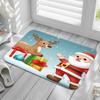 Christmas Series Door Mat Bathroom Floor Mat Kitchen Living Room Carpet