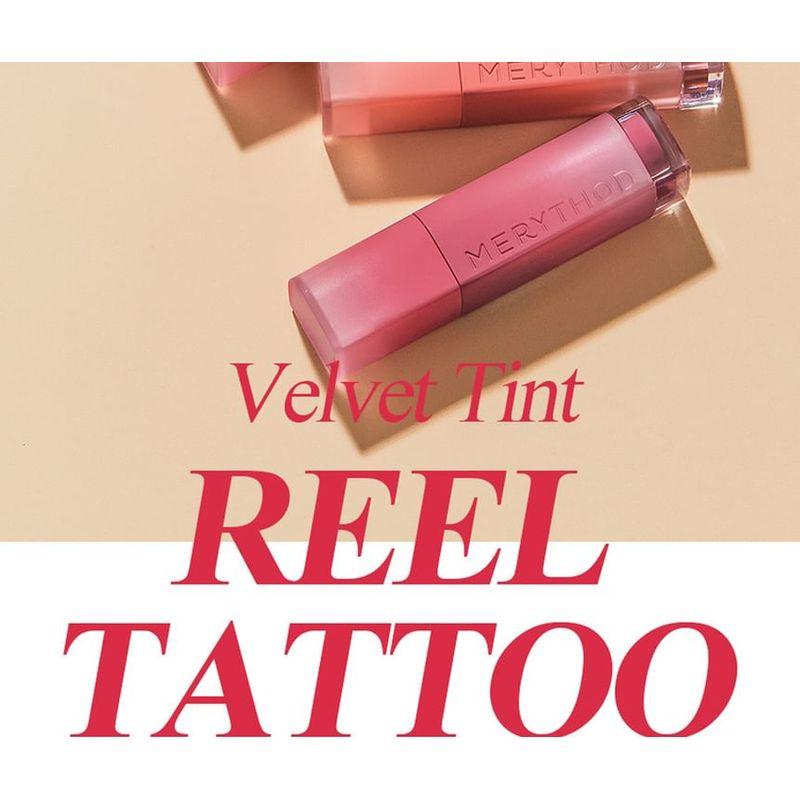 MERYTHOD - ReelTattoo Velvet Tint Spring Edition- 5 Colors