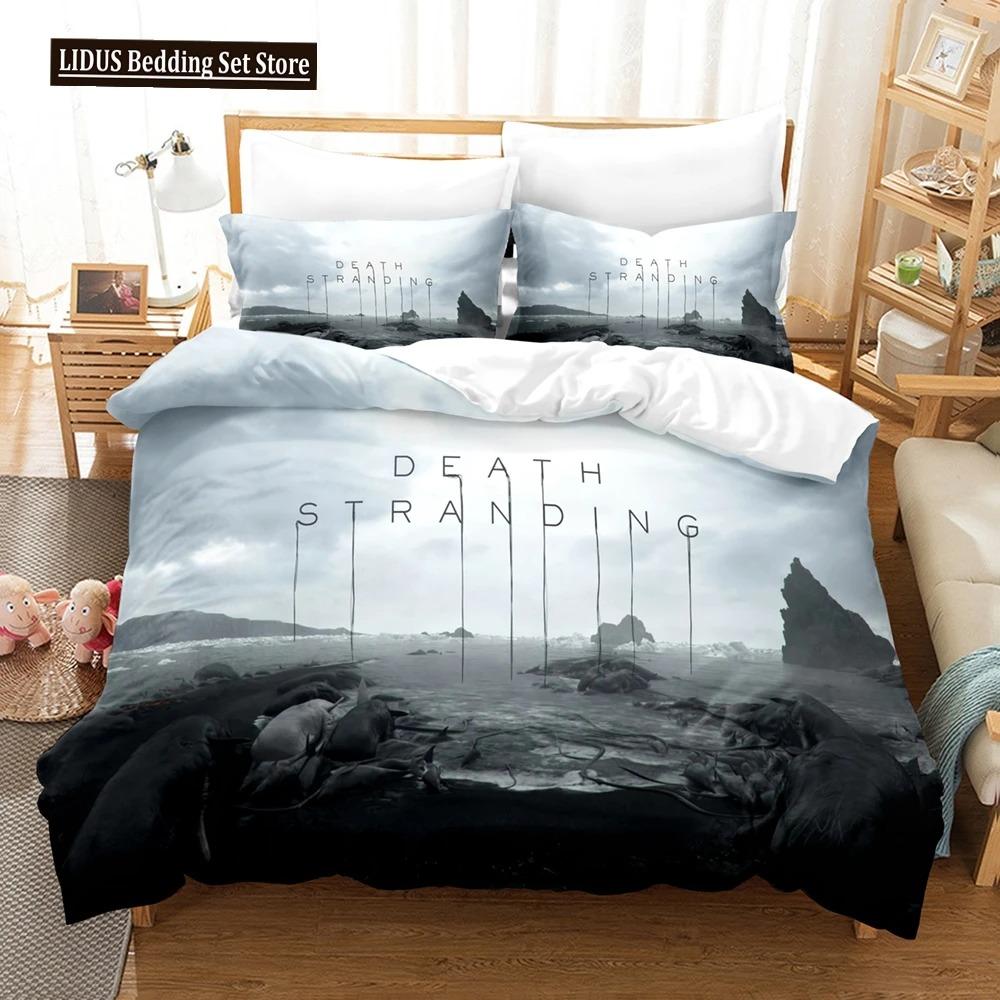 3D The Death Stranded Bedding Sets Duvet Cover Set With Pillowcase Twin Full Queen King Bedclothes Bed Linen