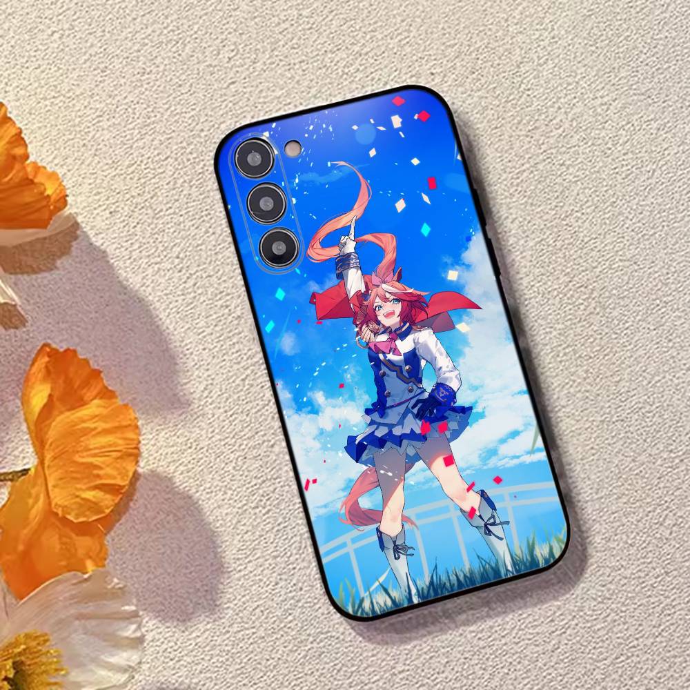 Чехол для телефона Аниме U-Umamusume Tokai Teio для Samsung Galaxy A73, A72, A71, A70, A53, A52, A51, Мягкий силиконовый черный чехол