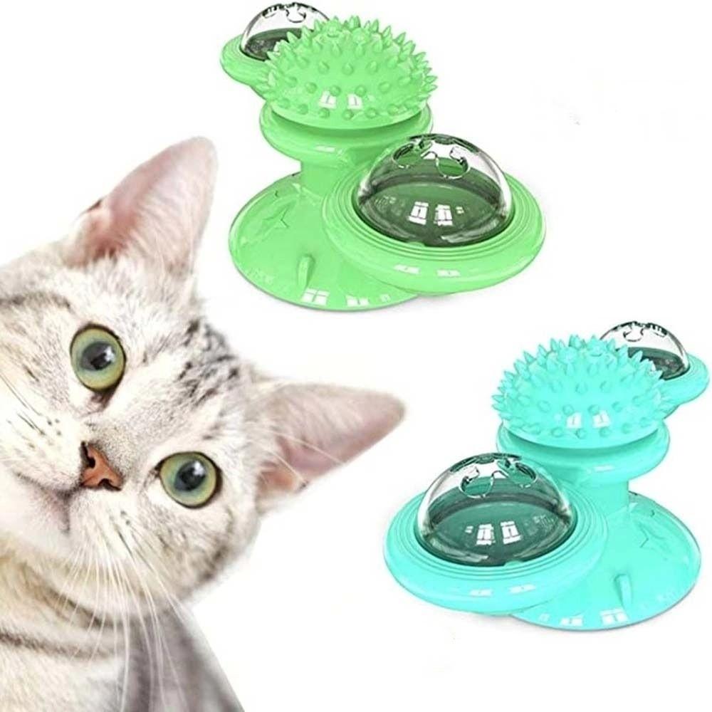 Kitten Puppy Pet Training Toy Interactive Rotatable Plaything for Cat  Pet Training