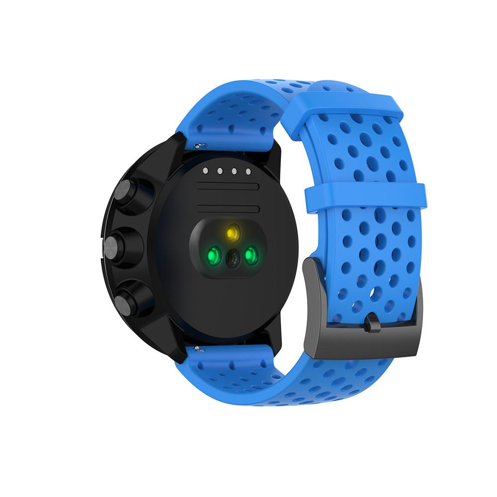 24 мм силиконовый ремешок для часов Suunto 9 baro 7 D5 Spartan Sport Wrist HR SmartWacth ремешок ремешок для часов браслет для Fossil Q Hybrid