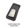 Subaru Car Sun Visor Eyeglass Clip Holder Leather Glasses Hanger For Outback Forester Crosstrek Legacy Impreza Levorg Mpreza WRX Y12