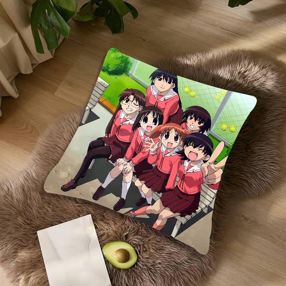 Забавный Милый Горячий Аниме A-AzumangaS Daioh Наволочка Декор Домашняя Декоративная Наволочка для Подушки на Диван Подушка для Кемпинга