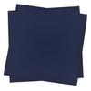 Lunchcloths/School Lunch Napkins (45cm X 45cm), Water-Repellent, No-Iron, Set of 2, Deep Navy, Water-Repellent, Lightweight, Stain-Resistant, Wrinkle-