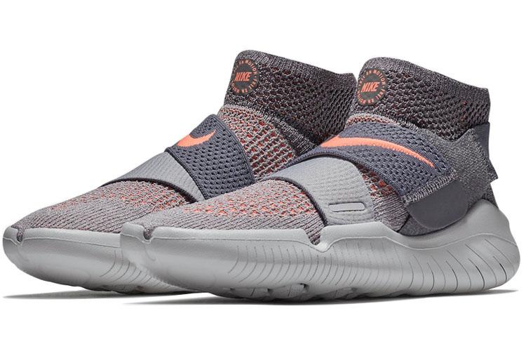 Nike Женские кроссовки Nike Free RN Motion Flyknit 2018 'Grey Crimson' 942841-003