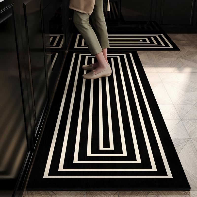 Коврик для кухни, Противоскользящий, Маслостойкий, Водопоглощающий и Грязеотталкивающий Диатомитовый Ковер, Домашний Декор