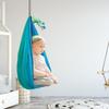 Сенсорные качели Двухслойные Детские Взрослые Вращающееся на 360° кресло Рождественские подарки Подвесной кокон Терапия Аутизм Дети В помещении Йога Гамак