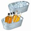 Metal Galvanized Tub 15L Drink Bucket High Quality Ice Bucket  Parties