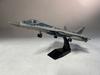 Модель истребителя СУ-57 в масштабе 1/100, литой самолет из АБС-пластика, модель самолета Су-57, игрушка для коллекции, современные развивающие игрушки, сборка
