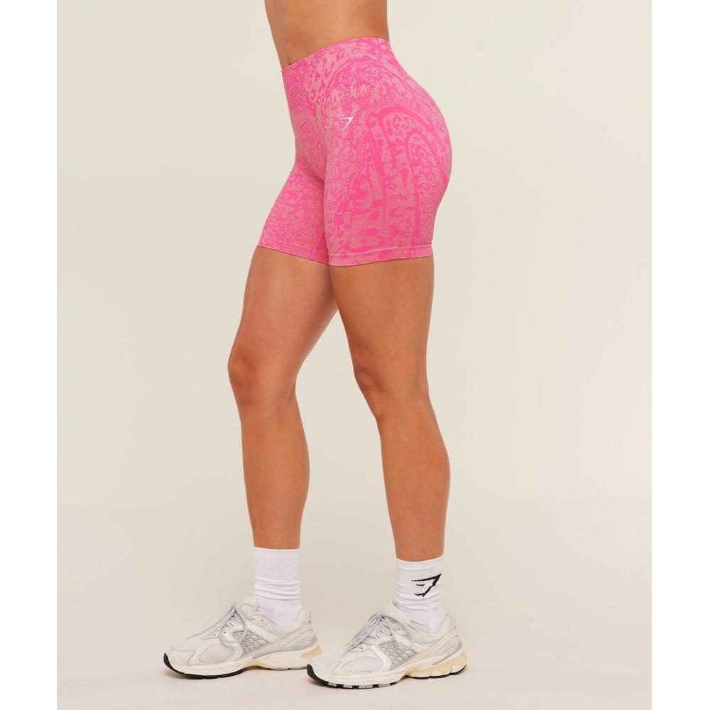 Gymshark Адаптировать Animal X Шорты Whitney Электрический розовый    Сорбетный желтый B6b3h Kdgt
