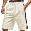 Летние мужские шорты хип-хоп с боковой молнией, повседневные, свободные, спортивные, пляжные, пятиточечные, мужская одежда