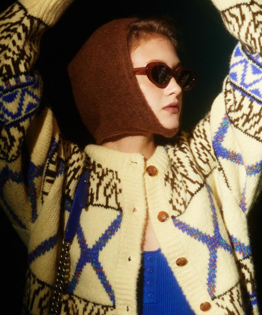 Superkid Mohair Балаклава GREENBUTTER (оливковый)