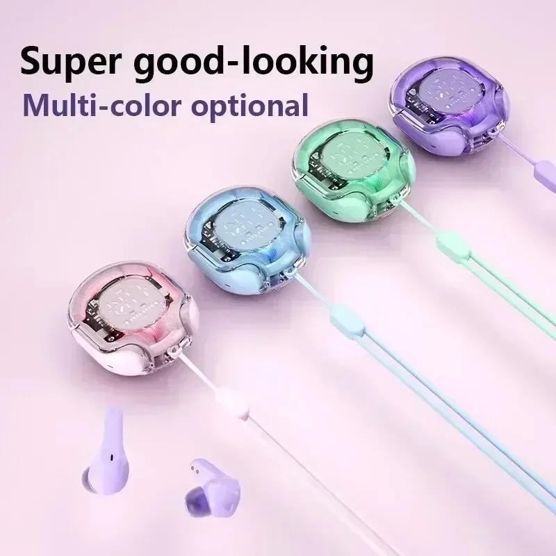 T8 TWS Беспроводные Bluetooth-наушники Беспроводные наушники LED Power Digital Display Наушники Стереозвуковые наушники для Xiaomi