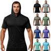 Mens T Shirts Short Sleeve Classic T-Shirt Casual Summer Hoodie Basic Tee Shirt Rash Guard For Hiking Running Workout Swimming