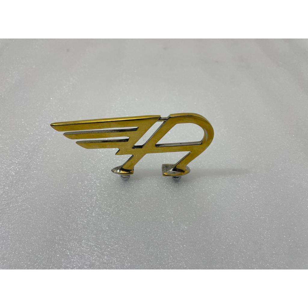 Vintage Austin of England Flying "A" Bonnet Emblem Badge Motif Golden Finish