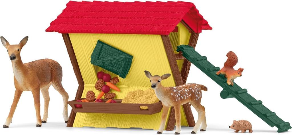 Schleich Farm World Лесная кормушка для животных 42658
