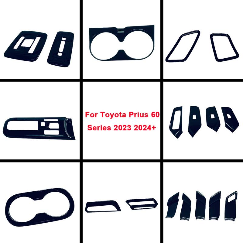For Toyota Prius 60 Series 2024+ ABS Window Glass Lift Button Switch Panel Center Console Air Outlet Frame Trim