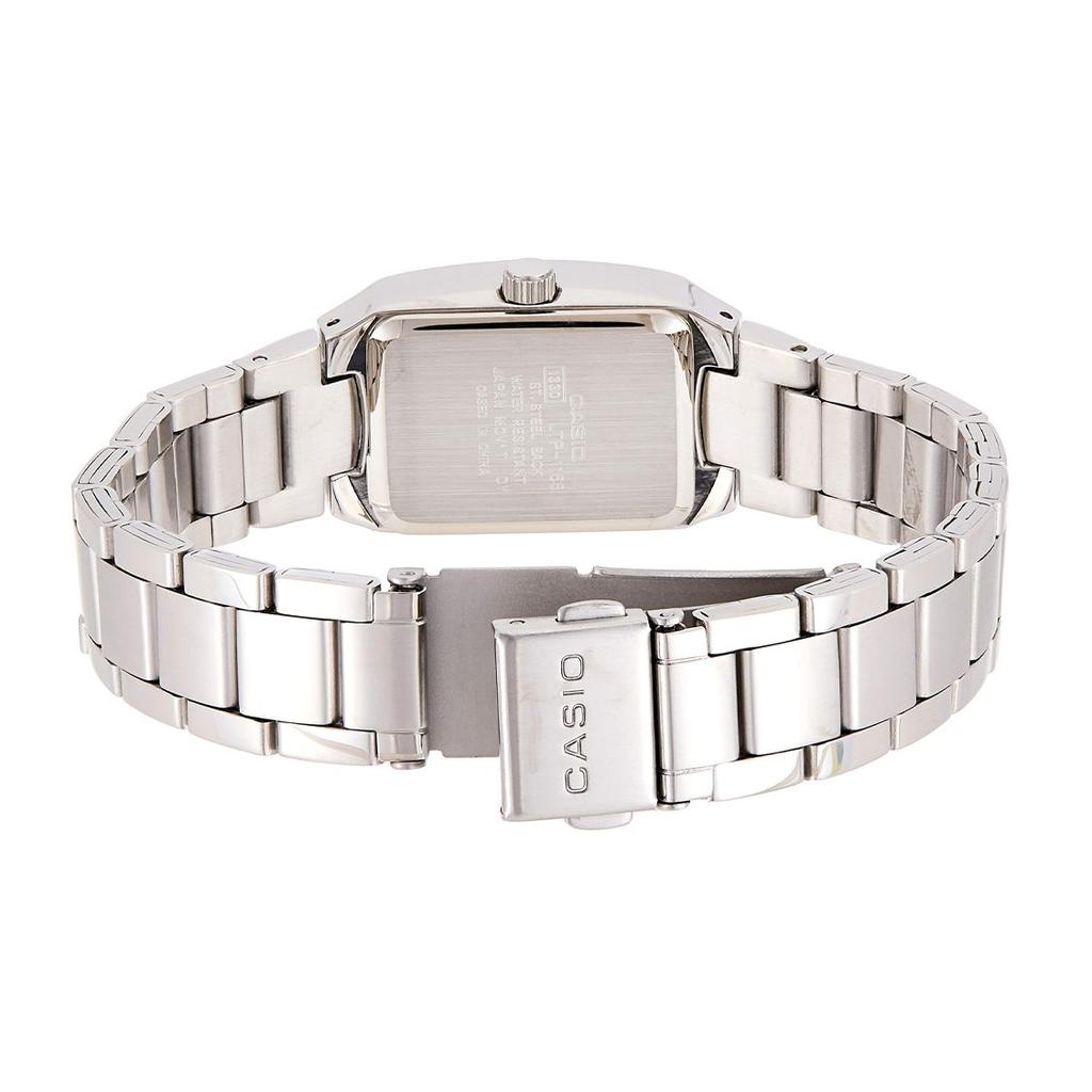 Casio Standard Series Fashion Business Retro Versatile Quartz Movement Stainless Steel Strap Women Watches Pink LTP-1165A-4C