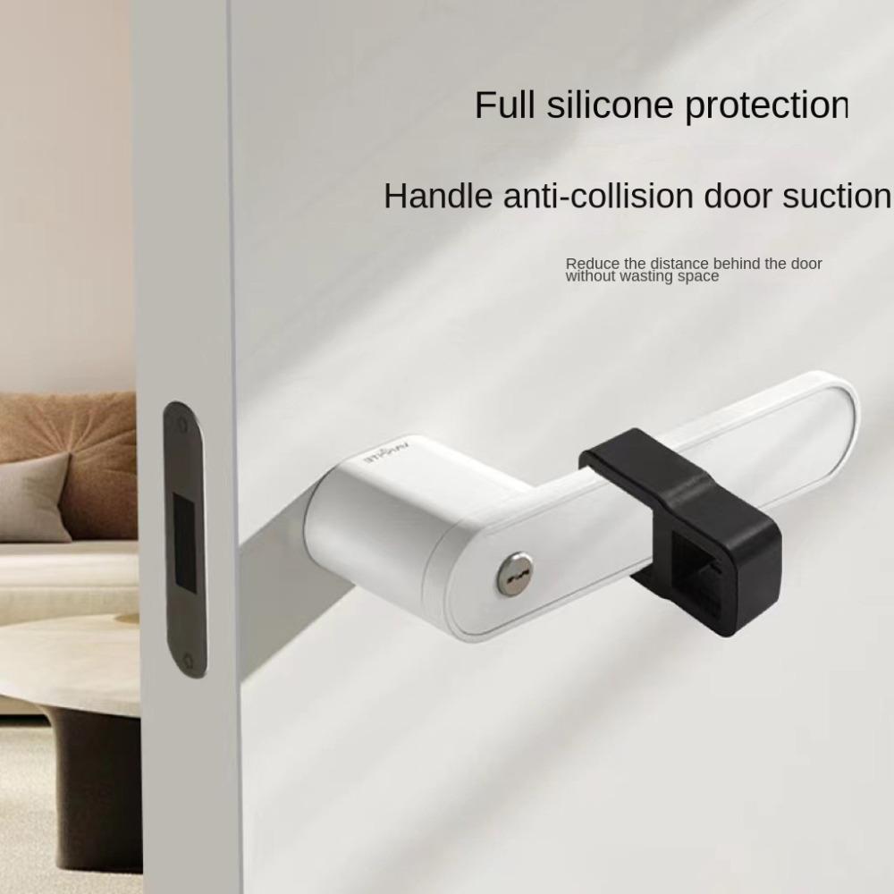 2PCS Anti-damage Anti-collision Pad Silicone Protection Mat New Door Handle Crash Pad Door