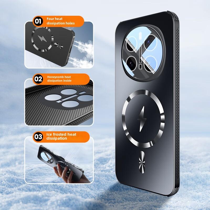 Для Magsafe Матовый матовый чехол Honor Magic 7 Pro Противоударный защитный чехол для объектива Магнитные чехлы для Honor Magic 6 Pro 7Pro