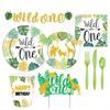 Wild One Birthday Party Decor Balloon Arch Garland Banner Safari Jungle Decor Baby Shower Boy 1 2 3 4 5 Birthday Decoration Kids