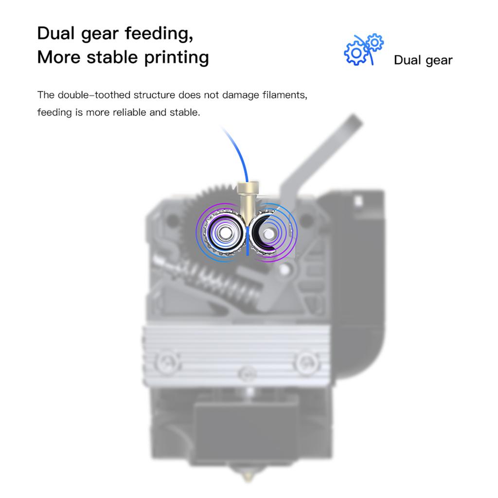 Creality 3D-принтер Sprite Extrumer Pro Kit DIY Передаточное число 3,5:1 экструдер с прямым приводом, цельнометаллический