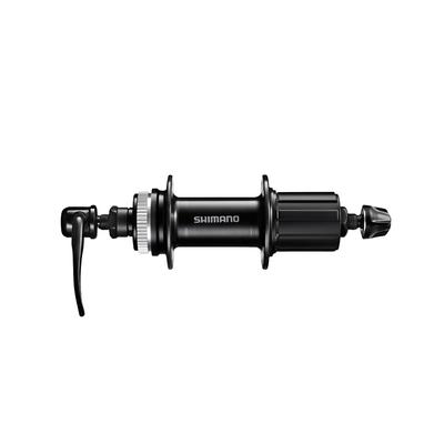 SHIMANO 36-спицевая втулка для дискового тормоза CENTER LOCK, корпус QR, FHQC300HM, 36H, 135 мм, ID EFHQC300HMAZBP, FH-QC300-HM, 8-11 скоростей [Черный] / [Черный] W/C
