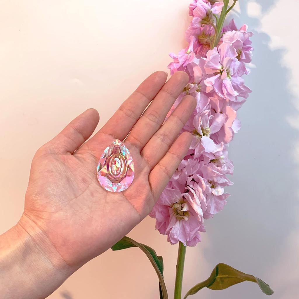 Упаковка из 200 штук Набор для творчества «Ловцы солнца» Набор для творчества «Ловцы солнца» с крючками, подвеска из кристаллов, ловцы солнца для садового окна