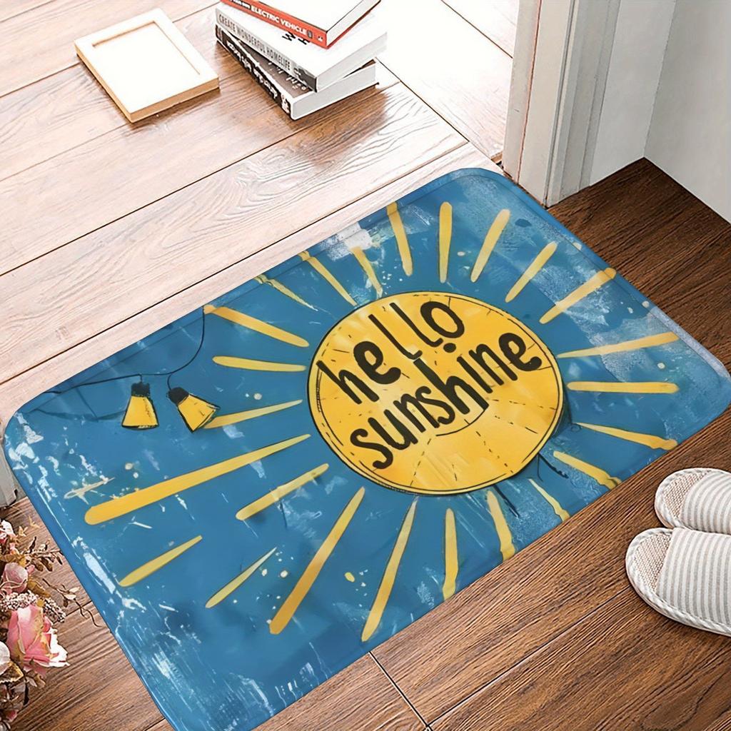 1PC Puppy Playfround Kitchen Rug Non-Slip Door Mat Pop design Bathroom Rug Bath Mat Carpet for Home Sink Laundry ecoreeree