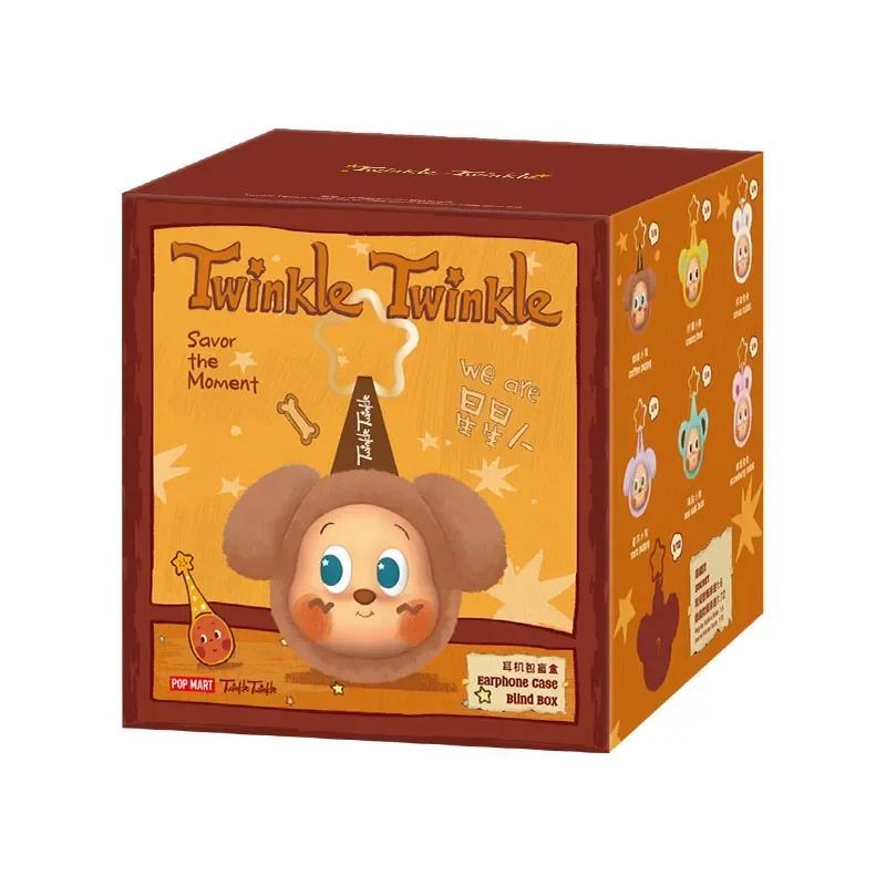 POP MART Twinkle Twinkle SAVOR THE MOMENT Серия Чехол для наушников Mystery Box Оригинальный Blind Box Мешок-загадка Украшение Фигурки Дом