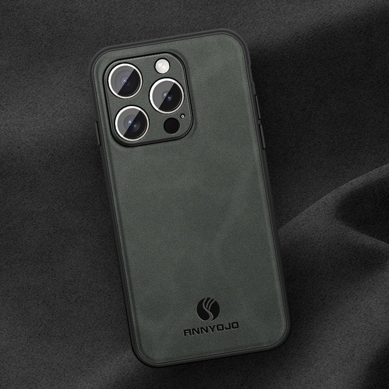 Нескользящий ударопрочный кожаный чехол для Iphone 16 Pro Max 17 16 Plus Iphone17 Iphone16 Аксессуары для мобильных телефонов Чехлы