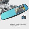 High-Definition Rearview Mirror Parking Guard DVR