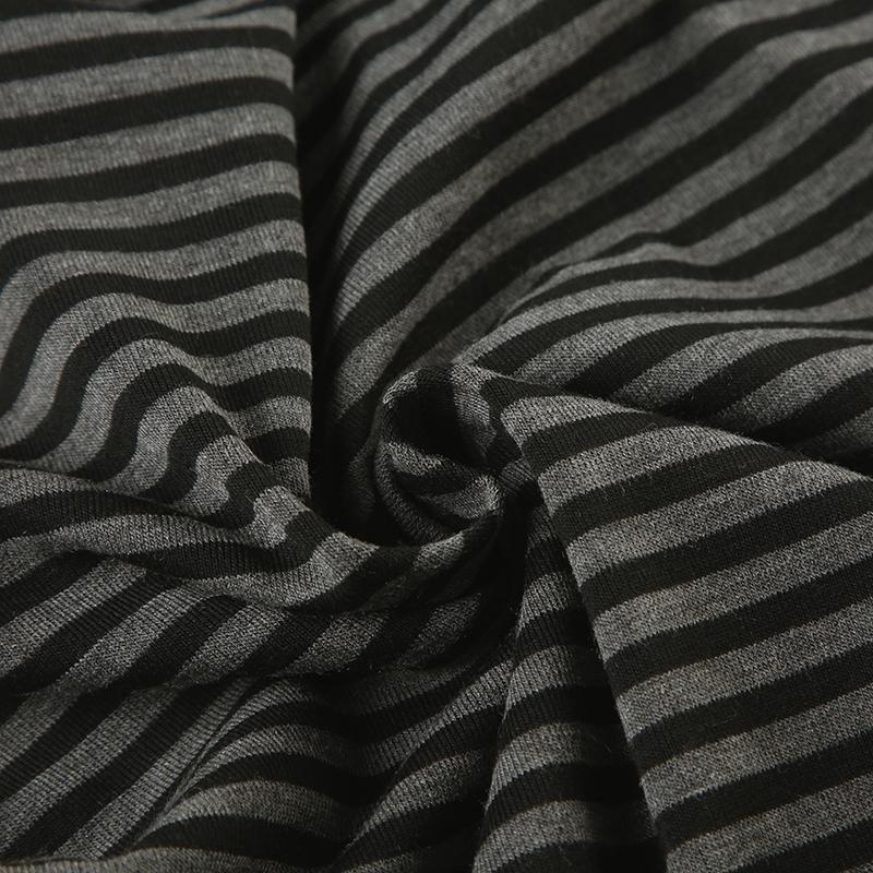 Корейская мода Полосатый V-образный вырез на пуговицах Приталенные футболки Женский летний топ с коротким рукавом Футболки Эстетика Y2K Новинка