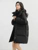 Fashion Medium and Long Down Jackets for Women's Winter New Thickened White Duck Down Warm Hooded Winter Coat Tide