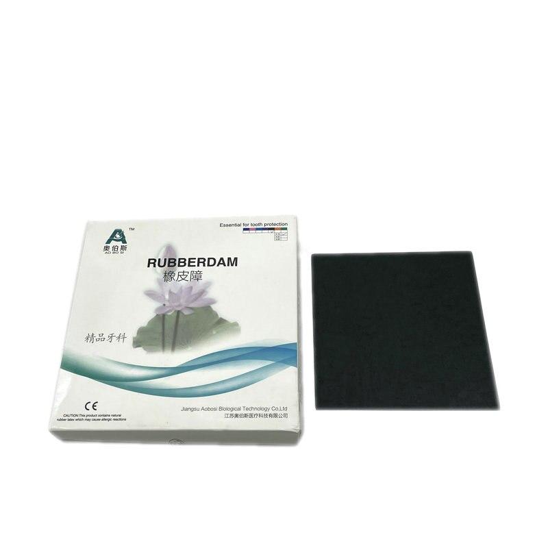 1 коробка высококачественной стоматологической прокладки из натурального каучука, нестерильная стоматологическая прокладка, маленькая 52 шт. или большая стоматологическая прокладка, 36 шт.